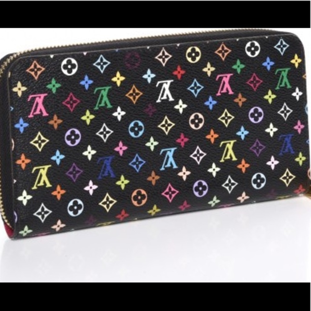 Louis Vuitton Zippy Multicolor Wallet